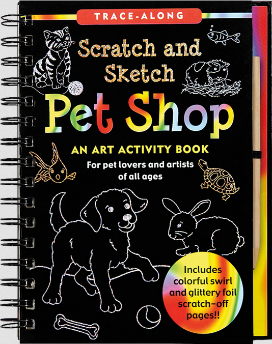 Scratch And Sketch Pet Shop