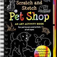 Scratch And Sketch Pet Shop