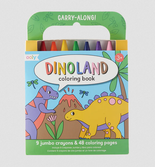 Carry Along Coloring Book: Dinoland