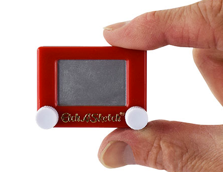 World's Smallest Etch-A-Sketch