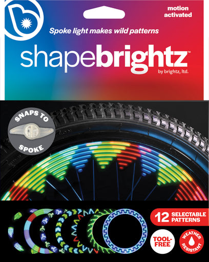 Shape Brightz LED Patterned Spoke Light