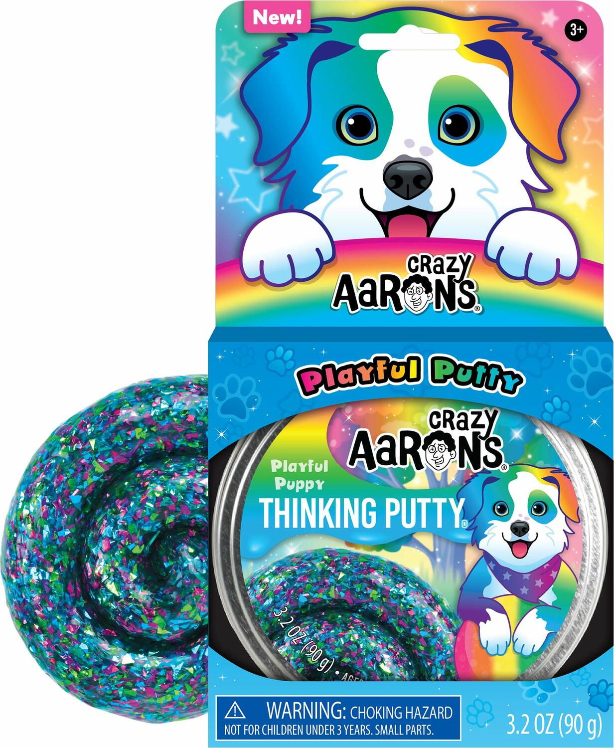 Playful Puppy Trendsetter Thinking Putty 4" Tin