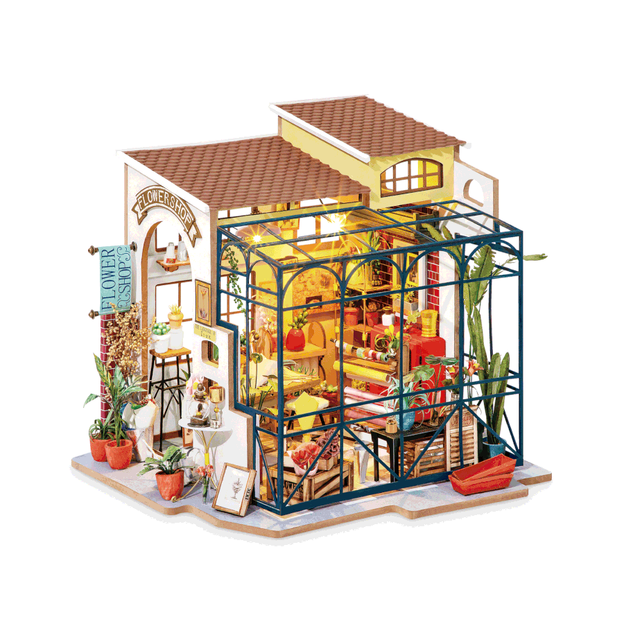 DIY Miniature: Emily's Flower Shop