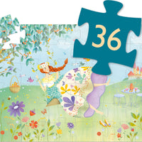 Djeco The Princess Of Spring 36Pc Jigsaw Puzzle