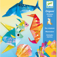 Djeco Sea Creatures Origami Paper Craft Kit