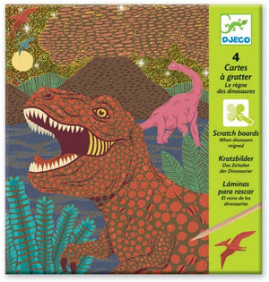 Scratch Cards When Dinosaurs Reigned