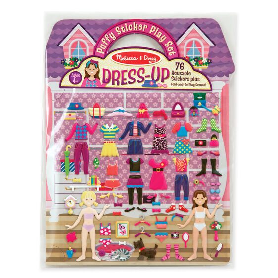 Puffy Stickers Play Set: Dress Up