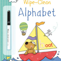 Wipe-Clean, Alphabet