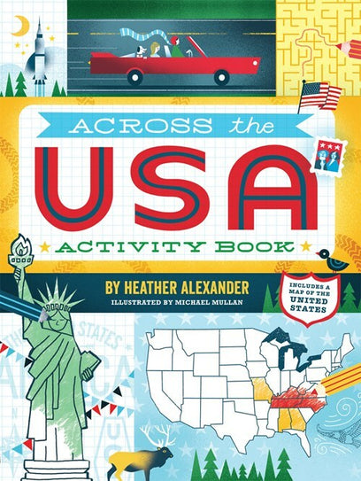 Across The Usa Activity Book
