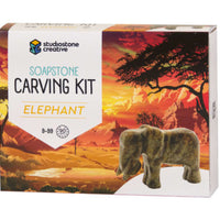 Soapstone Elephant Carving Kit