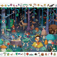 Enchanted Forest Observation 100 Pc Puzzle and Poster