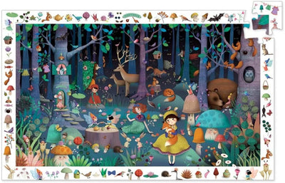 Enchanted Forest Observation 100 Pc Puzzle and Poster