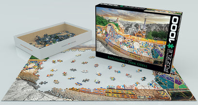 Barcelona Park Guell 1000-piece Puzzle