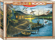 Autumn Retreat By Abraham Hunter 1000-piece Puzzle