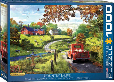 The Country Drive By Dominic Davison 1000-piece Puzzle