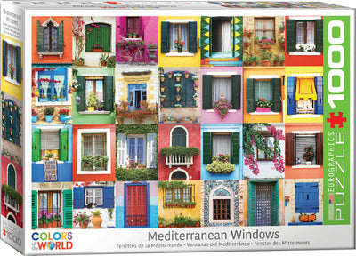 Mediterranean Windows 1000-piece Puzzle