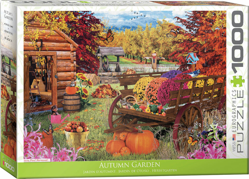 Autumn Garden By Paul Normand 1000-piece Puzzle