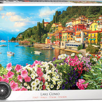 Lake Como - Italy (1000 pc puzzle - HDR Photography )