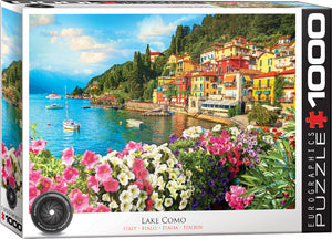 Lake Como - Italy (1000 pc puzzle - HDR Photography )