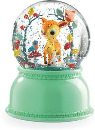 Snowglobe Fawn Night Light