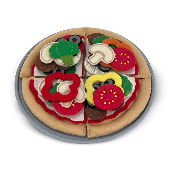 Pizza Set Felt Play Food