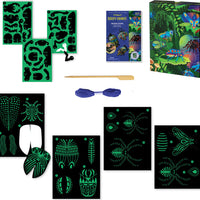 Totally Creepy Crawly 3D Scratch Art Set