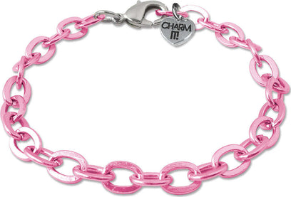 Pink Chain Link Bracelet