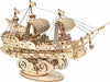 3D Modern Wooden Puzzle - Sailing Ship