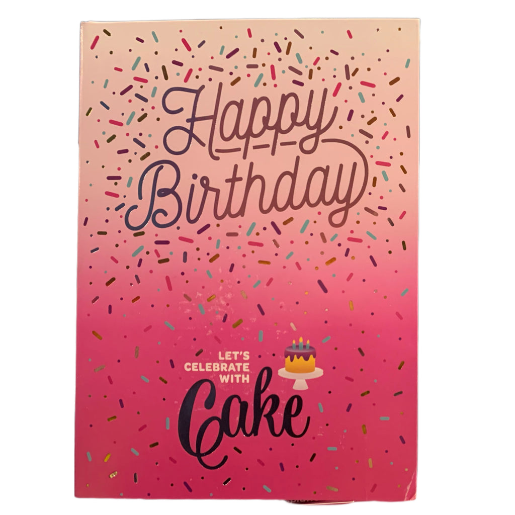 Pink Happy Birthday InstaCake Card