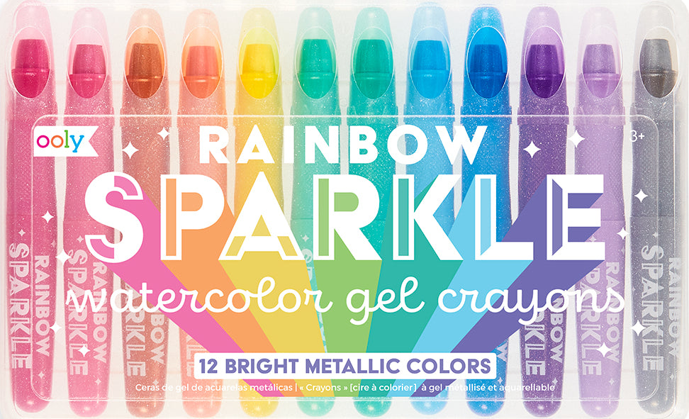 Sparkle Watercolor Gel Crayons