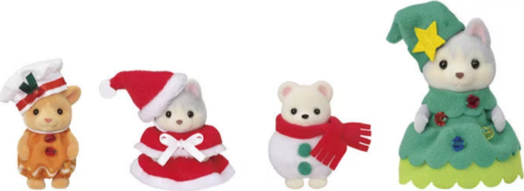 Calico Critters Happy Christmas Friends