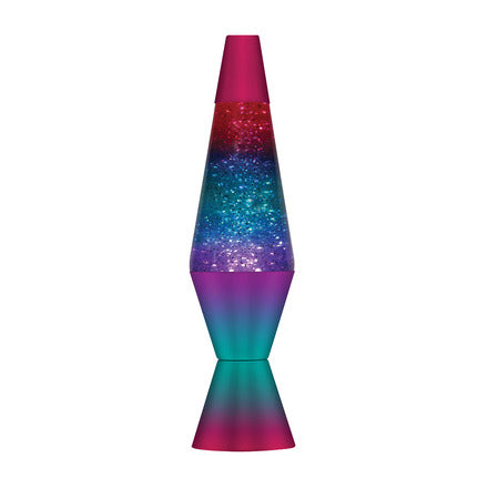 Lava Berry Glitter Lamp 14.5"