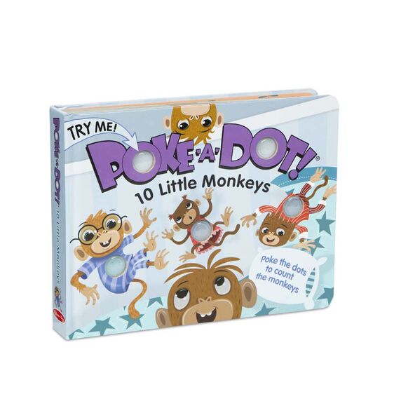 10 Little Monkeys Poke-A-Dot