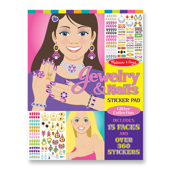 Jewelry and Nails Sticker Pad