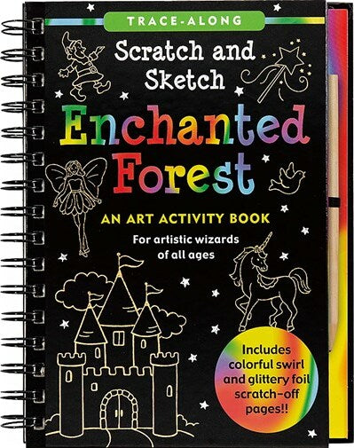 Scratch & Sketch Enchanted Forest (Trace-Along)