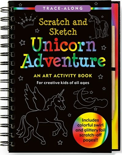 Scratch & Sketch Unicorn Adventure (Trace-Along)