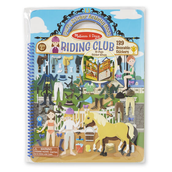 Puffy Stickers Riding Club