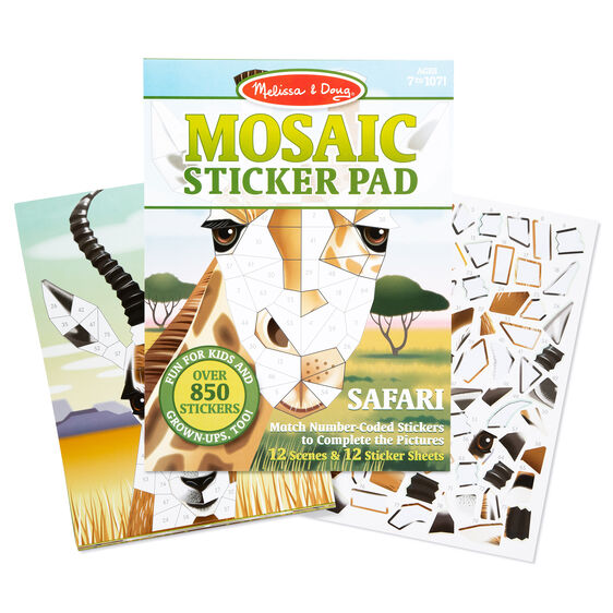 Sticker Mosaics - Safari