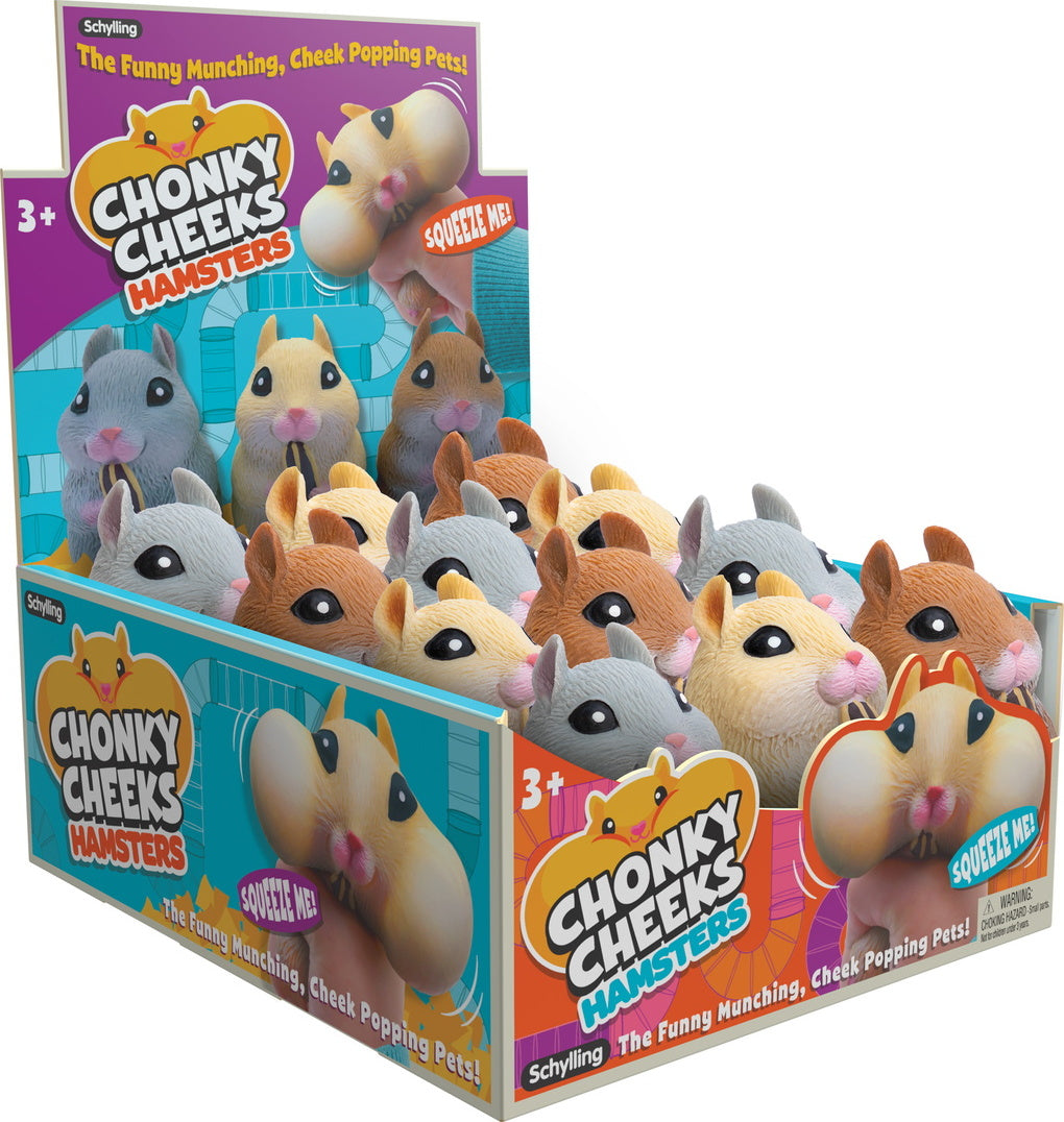 Chonky Cheeks Hamster (assorted)