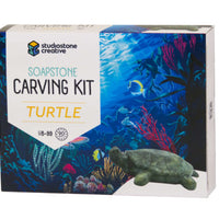 Soapstone Turtle Carving Kit