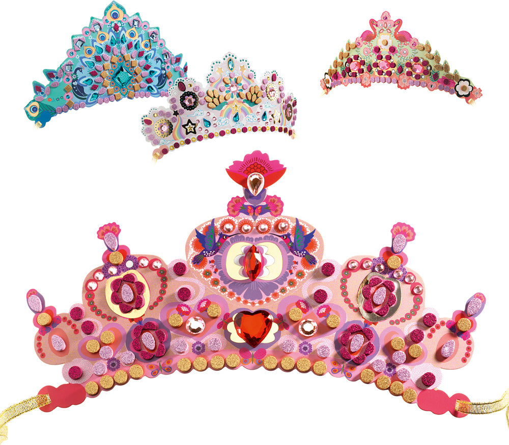 Do It Yourself Princess Mosaic Tiaras