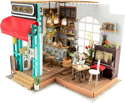 DIY Miniature House: Simon's Coffee Shop