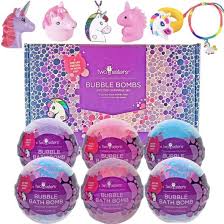 Unicorn Bubble Bath Bomb Set
